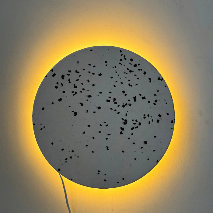 Moon-o-Chrome LED Wall Lamp